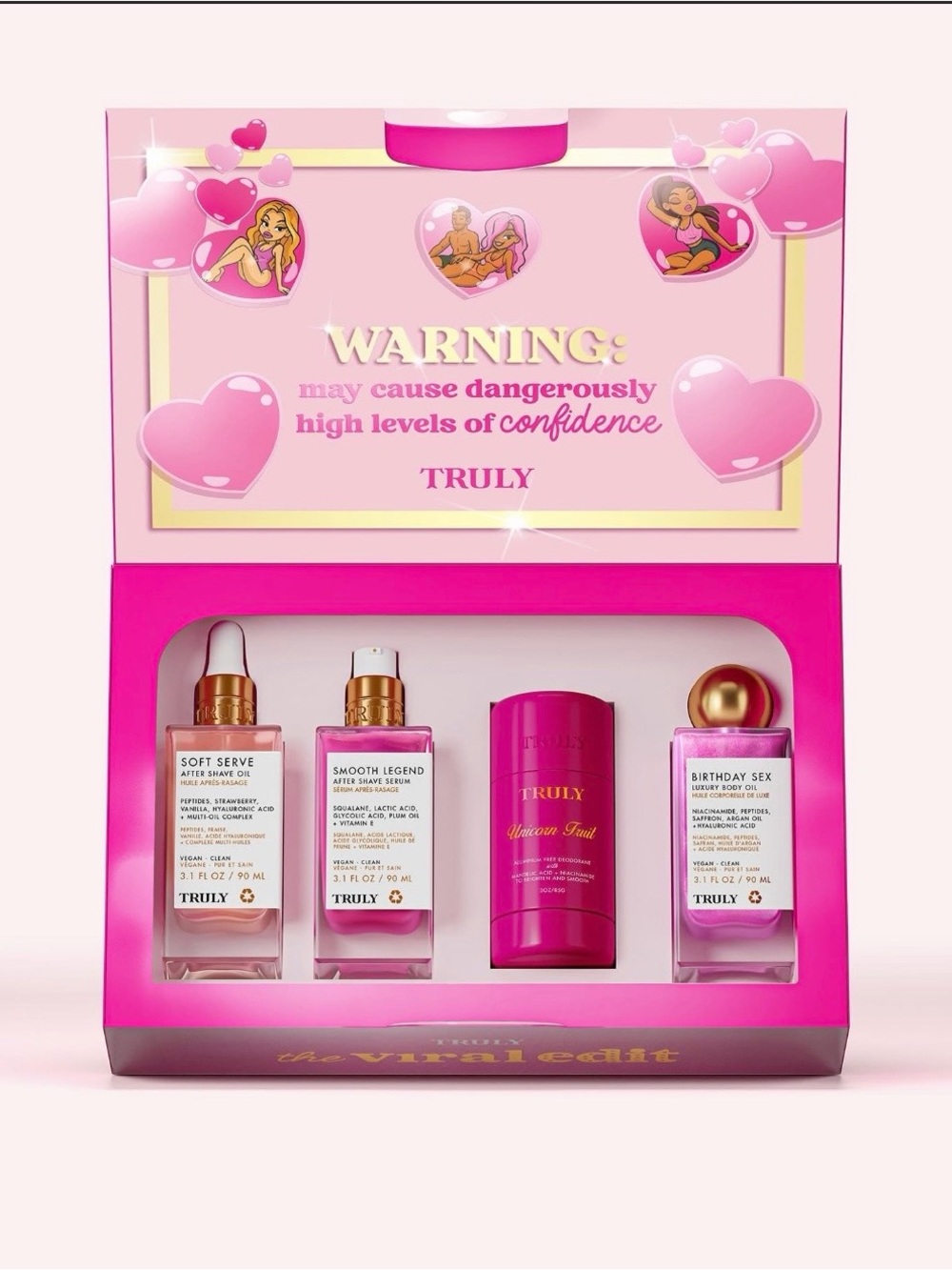 TRULY Beauty set. See all pics for items and info. Full size! Tik Tok Viral